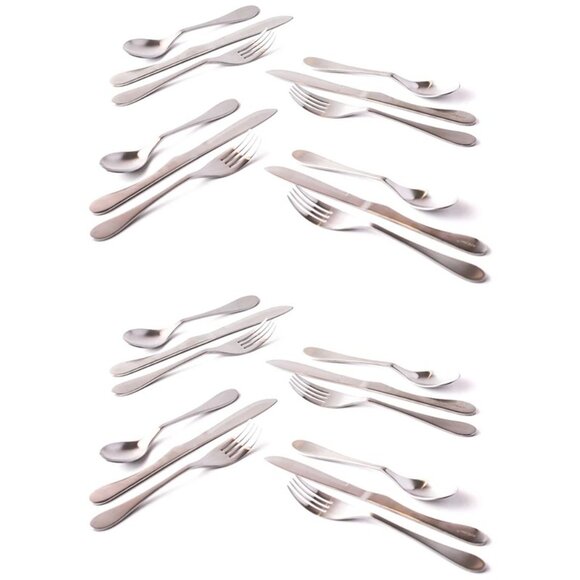 Knork 24 Piece Lite Flatware Set - Picture 2 of 4